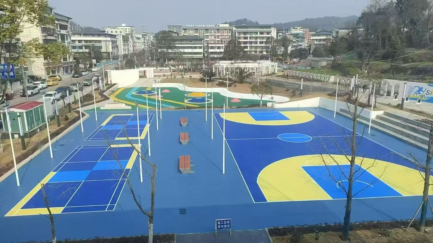 潮州市epdm颗粒幼儿园塑胶跑道 - 方案